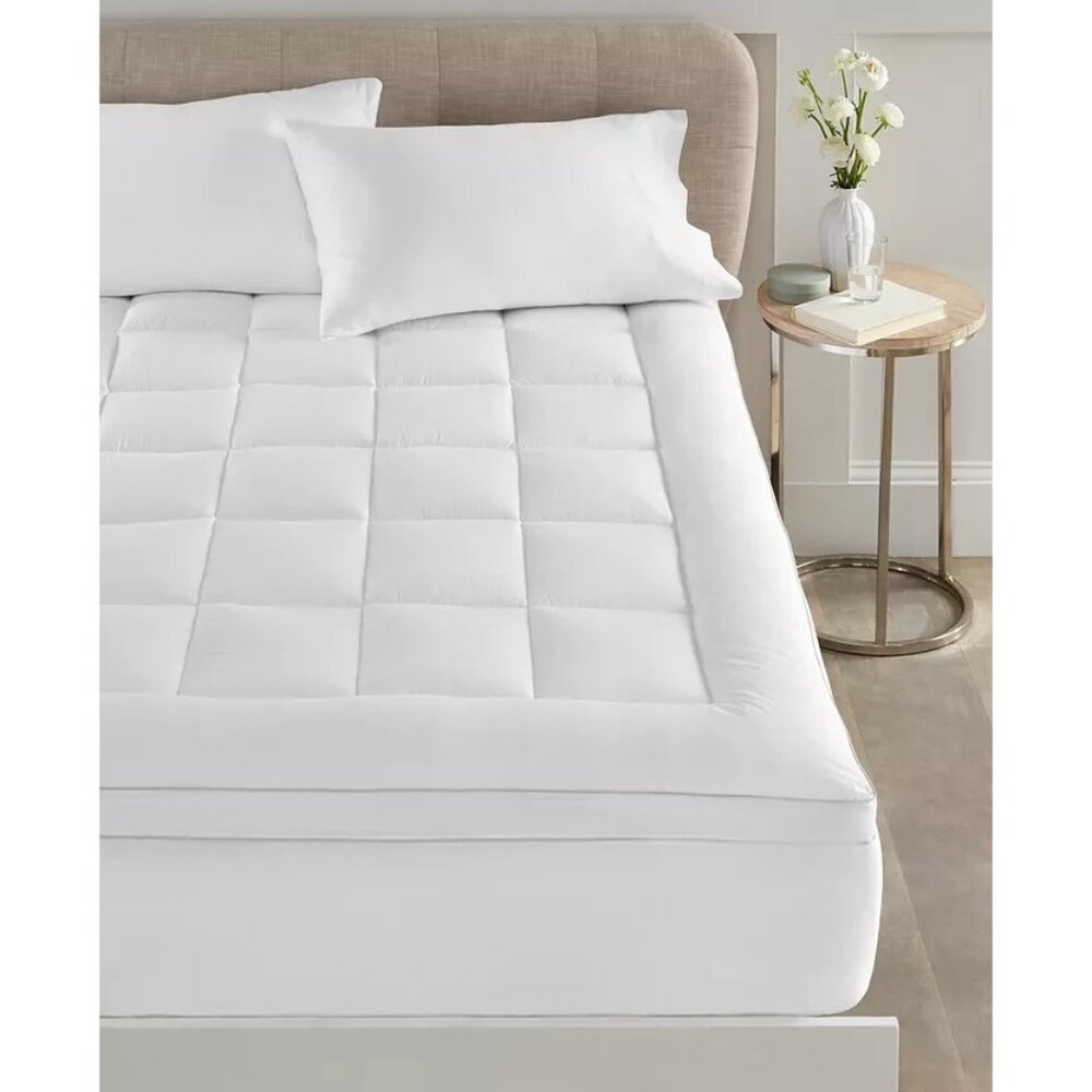 Charter Club Pillowtop Mattress Pad King Cotton Top MSRP $290